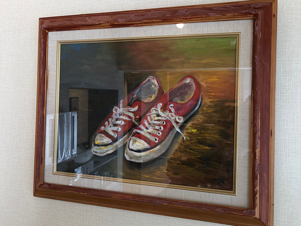 ｜待合室の絵画｜渡辺歯科